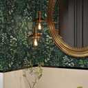 Dimoon Black and Green Leaf Wallpaper 236inch
