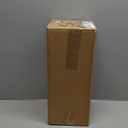 4 Mega Rolls Extra Toilet Paper Storage with Lid and Liner, Water Hyacinth Ratten Toilet Paper Holder Basket Stand, Decorative Boho Covered Enclosed Toilet Tissue Organizer for Bathroom