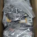 Qenker 2-Player LED Arcade DIY Kit for USB MAME PC Game DIY & Raspberry Pi Retro Controller DIY Including 2X Arcade Joystick, 20x LED Arcade Buttons, 2X Zero Delay USB Encoder (Blue & Red)