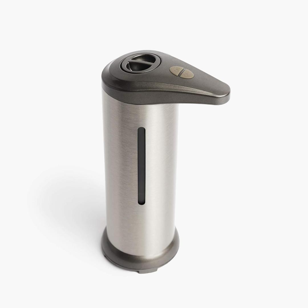 9oz/280ml Premium Touch-Free Automatic Hand Sanitizer Dispenser, Hand Soap Dispenser, Dish Soap Dispenser for Kitchen Sink- Body Wash/Shampoo Dispenser- Stainless Steel