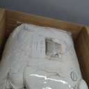 Andency Ivory King Size Comforter Set, Shabby Chic Bedding Comforter Set for All Seasons, 3 Pieces Lightweight Soft Western Modern Bed Set for Women Girls