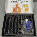 Cupping Set, 24 Cups Cupping Kit for Massage Therapy, Chinese Cupping Therapy Set with Magnetics, Professional Vacuum Cupping Set for Cellulite Reduction Muscle Pain Relief with Manual Pump