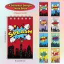 Containlol 24 Pack Mini Notebooks Party Supplies Favors Prize Piata Fillers Carnival Goodie Bag Stuffers Journal Notepad Teacher Classroom Rewards Supplies for Theme Birthday Party