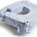 My Brest Friend Twin Nursing Pillow Cover - Slipcovers for Baby - Adjustable Fit, Easy Care, Durable - Original Nursing Pillow Not Included, Horizon