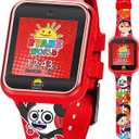 Ryans World Kids Smart Watch with Touchscreen Games Camera Voice Recorder Pedometer LED Display & Learning Tools  Adjustable Silicone Strap Fits Wrists 5.5" to 8" (Multi)