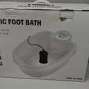 Ionic Detox Foot Bath Tub Basin for All Detox Machines with 100 Liners - Beauty Feet, Relieve Foot Discomfort
