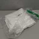 Ruffled Pillow Shams Queen Size Set of 2, 100% Cotton White Ruffle Pillow Cases with Pintucks, Farmhouse French Shabby Chic Pillowcases for Bedding, 20x30 Inch