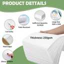 24x36 inches Poster Paper Set of 30, White Large Poster Board, Blank Display Boards, Heavyweight Poster Paper Bulk for School, Office & Craft Projects