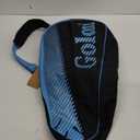 Goloni | 3 Racquet Tennis Bag, for Professional or Beginner Tennis Players, Rackets Cover Bag with Protective Pad & Lightweight | Unisex Design for Men, Women, Youth and Adults (sky blue)