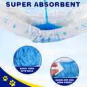 XPCARE 50 Count Disposable Male Dog Diapers, Male Dog Wraps,Super Absorbent Leak-Proof Fit (X-Small)