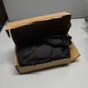 Amazon Basics Lightweight Pleated Bed Skirt, Machine Washable, Wrinkle and Fade Resistant, Queen, Black