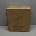 Outdoor Wall Light Fixtures, Exterior Waterproof Wall Lanterns, Porch Sconces Lighting with E26 Sockets & Glass Shades, Modern Matte Black Outside Lights for Patio Front Door Entryway Garage, 2-Pack