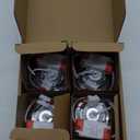 YGS-Tech 2 Inch LED Recessed Lighting, Dimmable Downlight 3W(35W Halogen Equivalent), 3000K Warm White Ceiling Light, CRI80, Silver Trim with LED Driver(4 Pack)