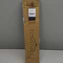 No Drill Cellular Shades for Indoor Windows, Thermal Insulating & Noise Reducing Honeycomb Blinds, Free Stop Cordless Blackout Shades, Black, 21" W x 64" H