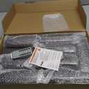 Homemory Decorative Flameless Candles, Battery Operated Candles with Remote & Timer, Flickering Led Pillar Candles, Plexiglass, Grey, Pack of 9, D2.2 xH 5" 6" 7" (Gray)