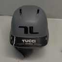TUCCI Potenza Batting Helmet with Jaw Flap, S/M, Matte Navy, Left-Handed Hitter