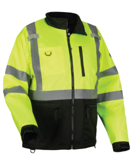 Ergodyne GloWear 8351 Windbreaker Jacket, Hi Visibility Reflective Jackets, Type R,XL