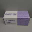 C CUSHION LAB Deep Sleep Pillow, Patented Ergonomic Contour Design for Side & Back Sleepers, Orthopedic Cervical Shape Gently Cradles Head & Provides Neck Support & Shoulder Pain Relief - Calm Grey