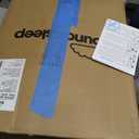 SoundAsleep Products Dream Series Luxury Air Mattress, ComfortCoil Technology, Built-in High Capacity Pump for Home, Camping- Double Height, Adjustable, Inflatable Blow Up, Portable (Full Size) (Blue)