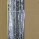 OCG Slide Out Cabinet Organizer for Narrow Cabinet (7" W X 17" D), 2 Tier Pull Out Shelves Slim Sliding Cabinet Organizer and Storage, Chrome