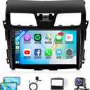 Naifay Android Car Radio Stereo for Nissan Altima 2013 2014 2015, 10.1inch Touch Screen for Altima Radio with Carplay Android Auto MirrorLink Backup Camera GPS Bluetooth FM SWC + Can Bus