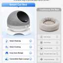 Smart Cat House with Heating & Cooling, Climate-Controlled Pet Bed