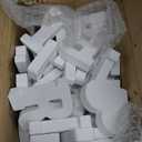 3 Inch 56 Pieces White Wood Letters Table Standing Alphabet Letters for Crafts Wedding Party Home Decor