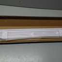 LazBlinds Cordless 1" Vinyl Mini Blinds for Indoor Windows - Light Filtering Horizontal Window Blinds & Shades, 28" W x 64" H, White