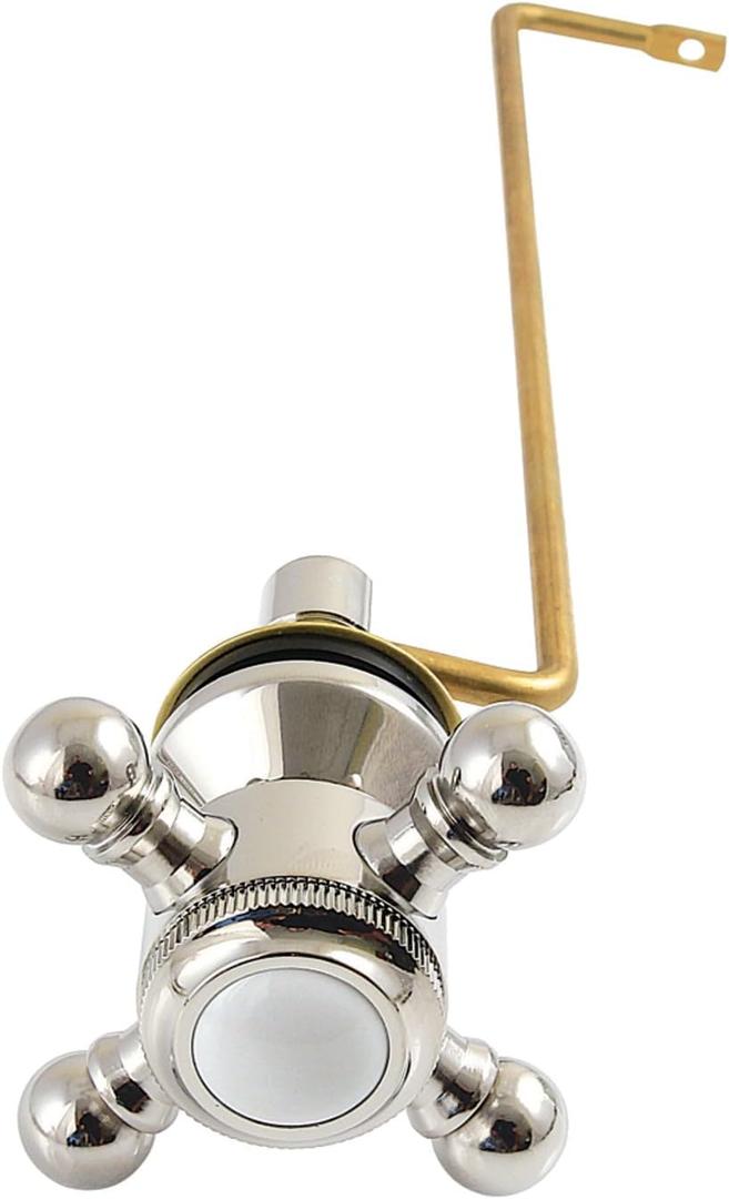 Kingston Brass KTBXS6 Buckingham Side Mount Toilet Tank Lever, Polished Nickel (9-3/8 inch flush arm length)