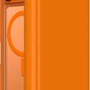 AMAZINGthing for iPhone 17 Pro Max [Glamour Folio Case], Flip Folio Wallet, Designed for MagSafe Accessories, 10FT Drop Proof, Magnetic Phone Cover with RFID Blocking Card Slots, Orange