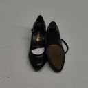 Women's Black Non-Slip Latin Salsa Dance Heels Ballroom Character Shoes Prom Dress Pumps (7.5)