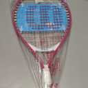 Wilson Ultra Power 19" Junior Recreational Tennis Racket - Pink/White/Blue