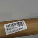 LazBlinds No Drill Light Filtering Roman Shades, White, 32" W x 48" H