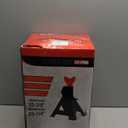 VEVOR Jack Stands, 6 Ton (13,000 lbs) Capacity Car Jack Stands Double Locking, 14.2-23 inch Adjustable Height, for lifting SUV, Pickup Truck, Car and UTV/ATV, Red, 1 Pair