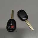 H Chip for Toyota Key Fob Remote Replacement for Toyota Camry 2014 2015 2016 2017 Keyless Entry Remote Control HYQ12BDM HYQ12BEL 89070-02880 2PCS