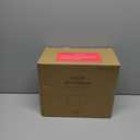 ZICOTO Beautiful Boucle Pouf Ottoman and Foot Rest - Elevate Your Living Room Decor with Lightweight Comfort and Charm - A Round Modern Foam Filled Foot Stool Perfect to Rest Your Feet (Beige)