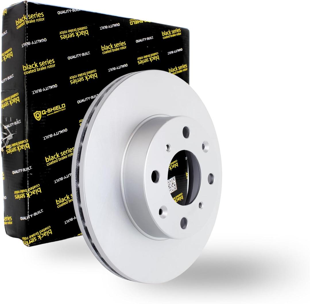QUALITY-BUILT Front Brake Rotor, Black Series BR31321G, Compatible with 2002-2006 Dodge/Hyundai (Accent,Verna)