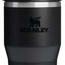 Stanley IceFlow 2.0 Flip Straw Tumbler with Handle 20 oz | Twist On Lid and Flip Up Straw | Leak Resistant Water Bottle | Insulated Stainless Steel | BPA-Free | Black 2.0
