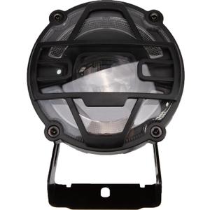 eBike Headlights 36V-48V Electric Bicycle Horn Head Light (3-pin connector) Waterproof Aluminium Alloy for Night Riding Front Headlight Super Bright Led Bike Light (Power 12W, Horn function: 80-100db)