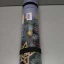 Christmas Kitchen Mats Set of 2, 17x30 + 17x47 Inch Xmas Kitchen Rugs, "Merry Christmas And Happy New Year" Pinecone & Star Decor, Non - Slip Floor Mats for Kitchen, Dining Area Christmas Decoration