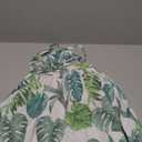 Toddler Vintage Floral Girls Dress Baby Backless Sundress Sleeveless Matching Outfits 5-6Y (7-8 Years, Green-leaves)