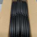 Garden Edging 20Ft Landscape Edging 6 Inch Height with 20Pcs Stakes, 20Pcs Plastic Garden Edging Border No Dig Black Edging for Landscaping Flower Bed Edging Borders Lawn Edging
