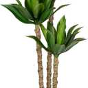 5Ft Agave Artificial Tree Large Fake Plants Realistic Faux Agave Plant Tropical Fake Floor Plant Artificial in Pot Tall Faux Plants Indoor Outdoor for Home Living Room Bedroom Yard Office Store Decor