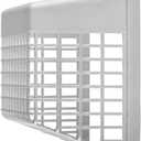 Lambro Industries 1491WG Universal Hinged Vent Guard, White-272278, White