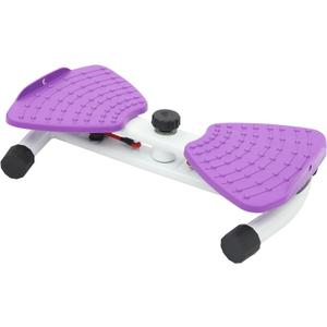 Waist Twister Machine Exercise, Adjustable Exercise Twist Board Twist Board for Exercise, Noiseless Ab Twister for Home Gym Equipment, Anti-Slip Home Gym Workout Equipment for Women Belly Fat (Purple)