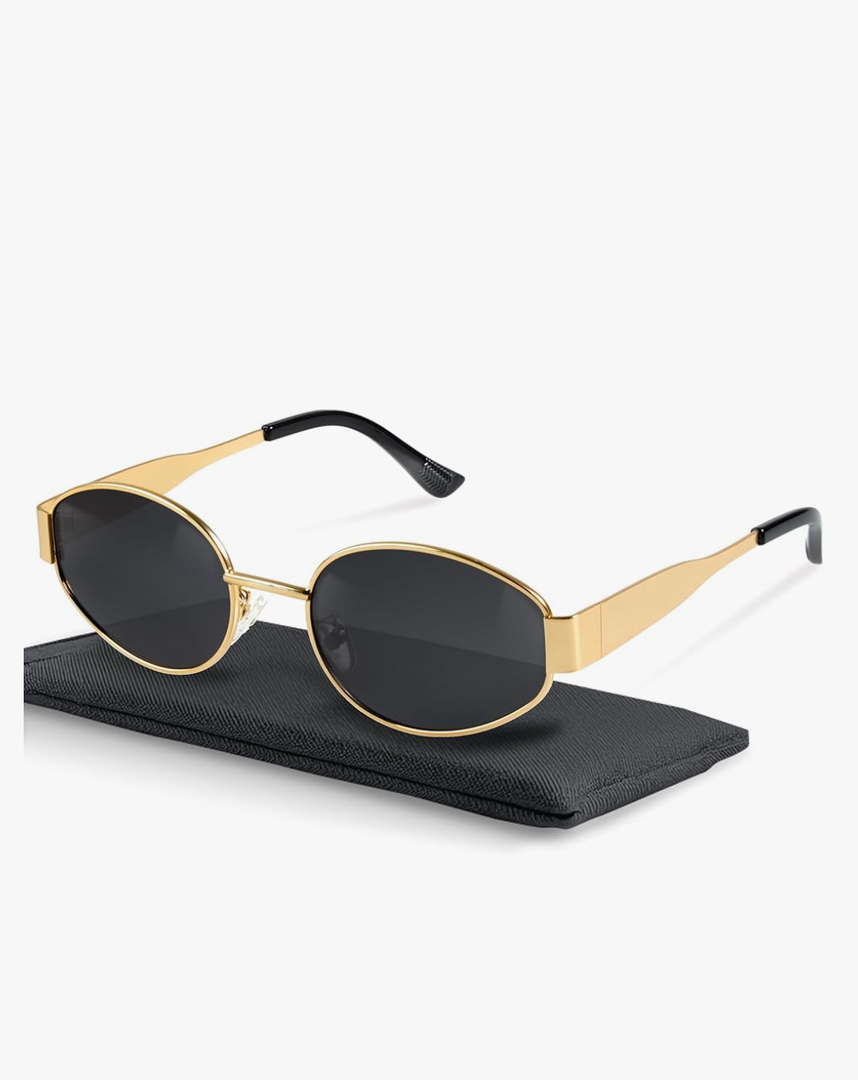 livho 2025 Trendy Oval Sunglasses - Stylish Polarized Shades for Everyday - Retro Metal Frames
8K+ bought in past month