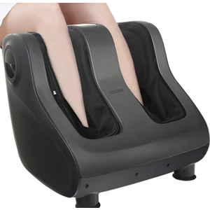 TISSCARE Foot Massager Machine with Heat Shiatsu Foot and Calf Leg Massager Deep Kneading Therapy Relief Foot Pain and Stimulate Blood Circulation for Plantar Fasciitis