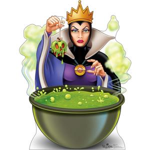 Cardboard People Evil Queen Life Size Cardboard Cutout Standup - Disney Villains, One Size, 31"W x 42"H