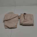 Fitable Faux Linen Beige Table Clothes 60 x 84 Inch - 2 Pack Neutral Tablecloths for Rectangle Tables, Faux Burlap Table Covers for Kitchen Dining, Wedding, Party, Farmhouse, Outdoor Picnic
