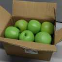 12Pcs Artificial Apples, Fake Fruit Faux Apples for Home Kitchen Table Fruit Bowl Decor, Holiday Decorations, Photography Props (Green)